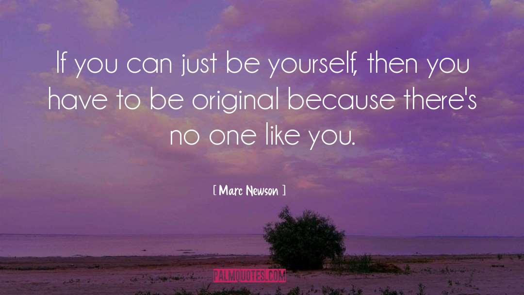 Be Original quotes by Marc Newson