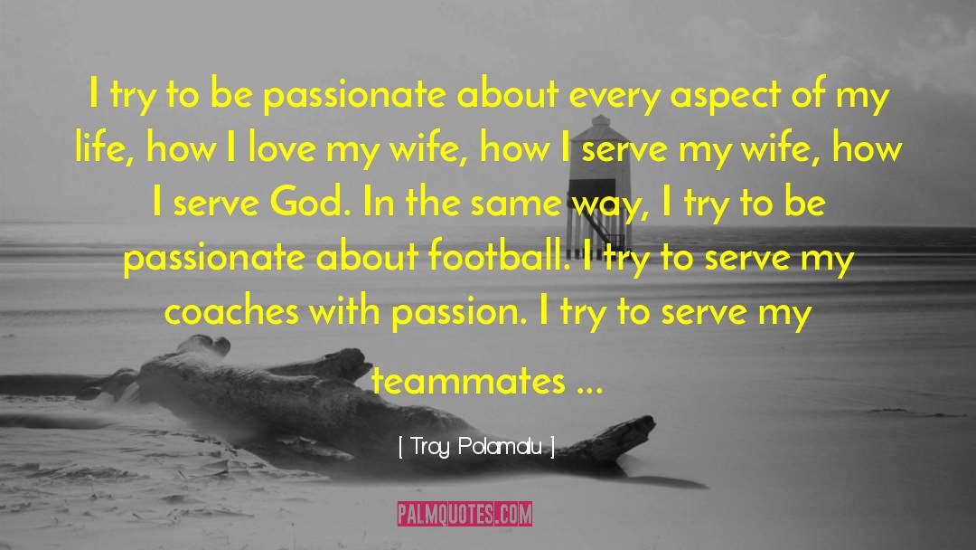 Be Passionate quotes by Troy Polamalu