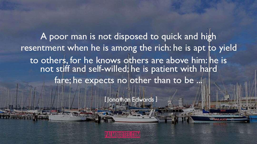 Be Patient Be Humble quotes by Jonathan Edwards