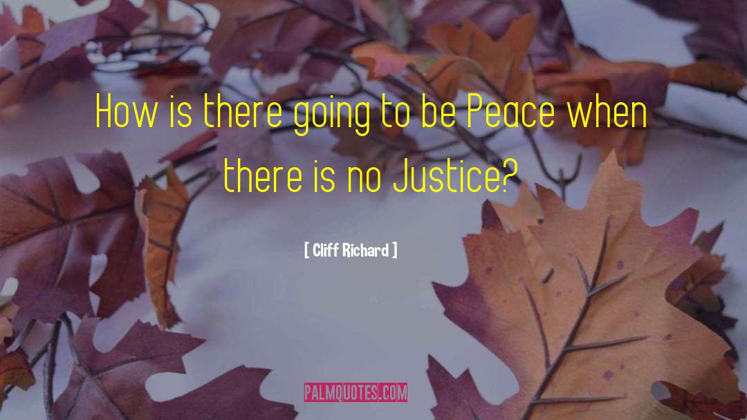 Be Peace quotes by Cliff Richard