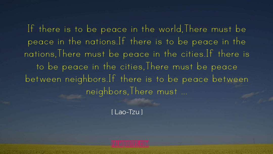 Be Peace quotes by Lao-Tzu