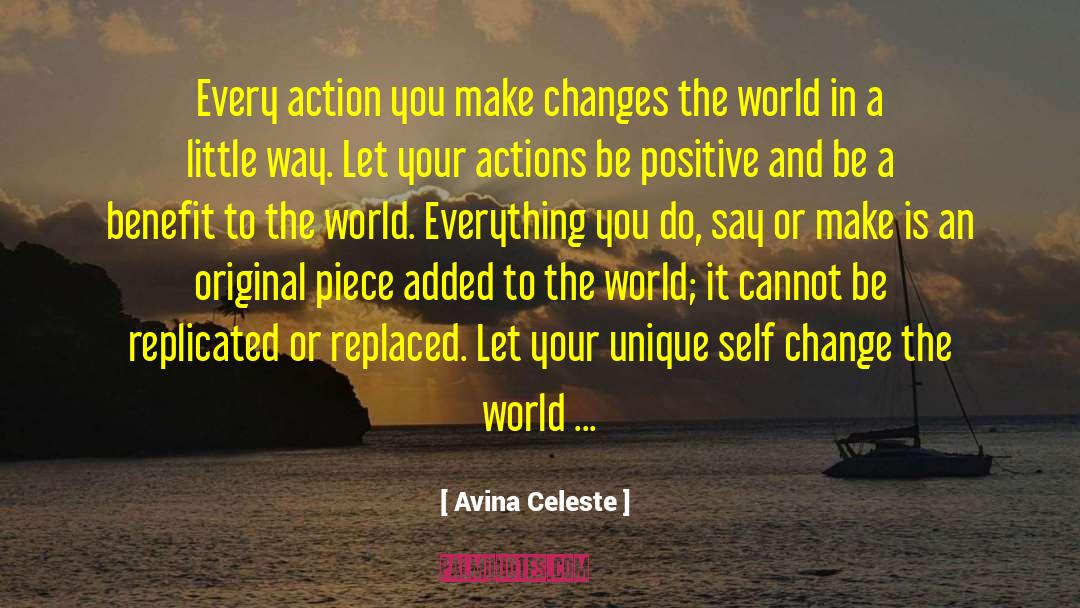 Be Positive quotes by Avina Celeste