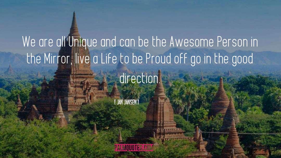 Be Proud quotes by Jan Jansen