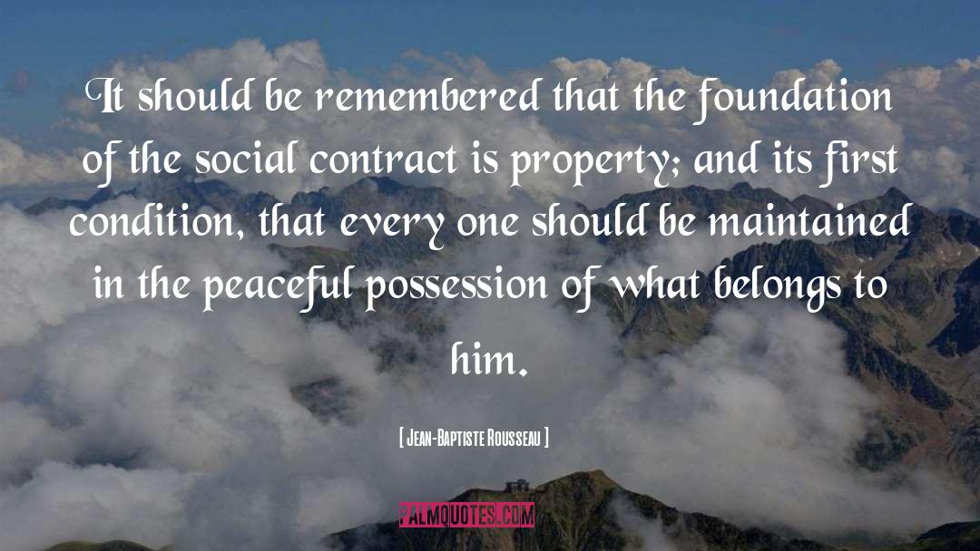 Be Remembered quotes by Jean-Baptiste Rousseau