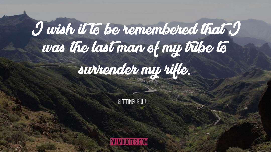 Be Remembered quotes by Sitting Bull