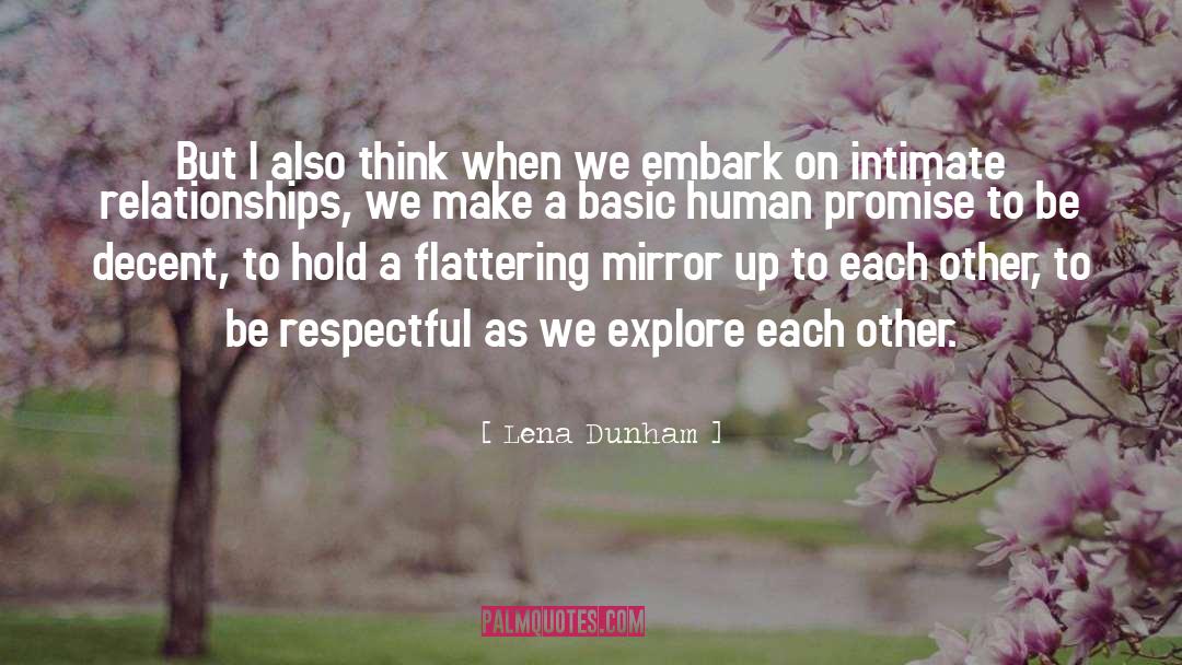 Be Respectful quotes by Lena Dunham