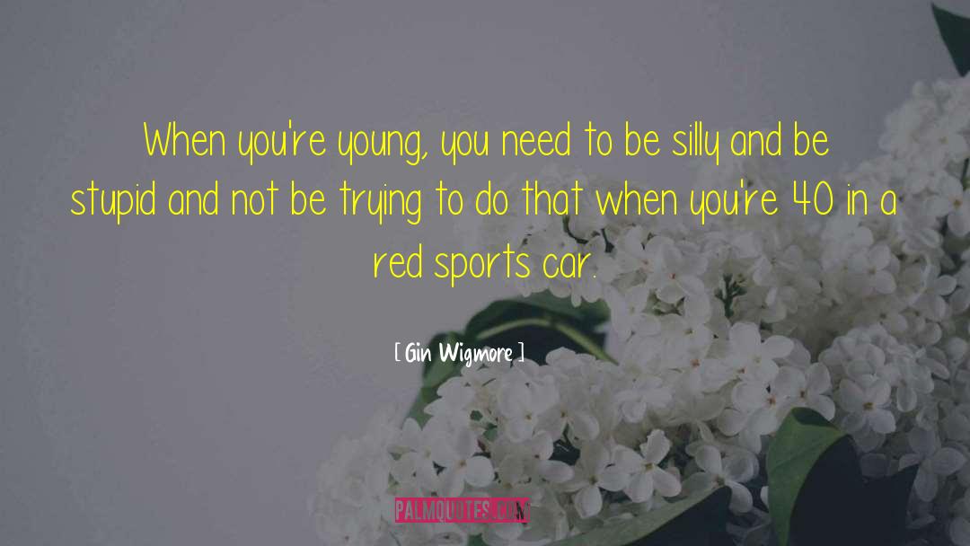 Be Silly quotes by Gin Wigmore