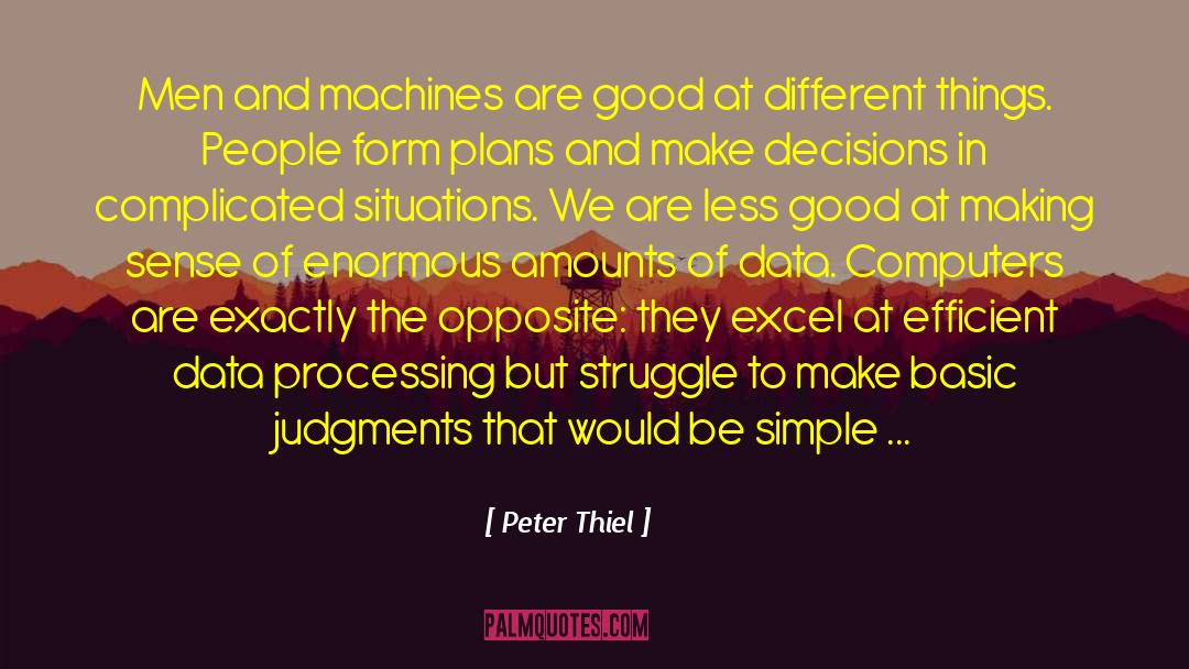 Be Simple quotes by Peter Thiel