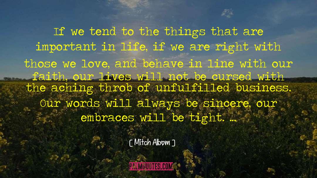 Be Sincere quotes by Mitch Albom