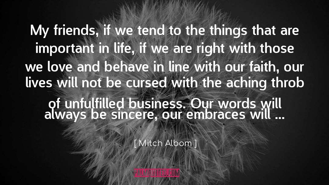 Be Sincere quotes by Mitch Albom