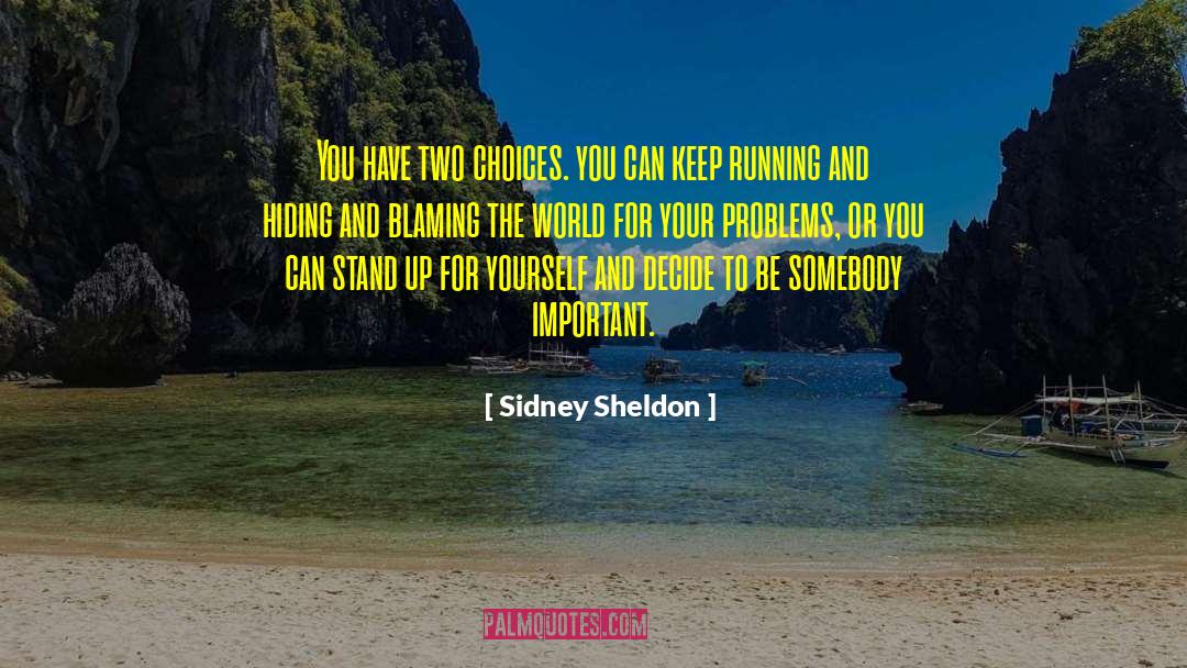 Be Somebody quotes by Sidney Sheldon