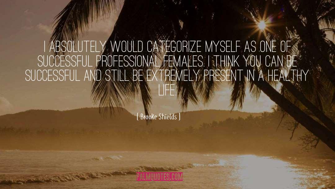 Be Successful quotes by Brooke Shields