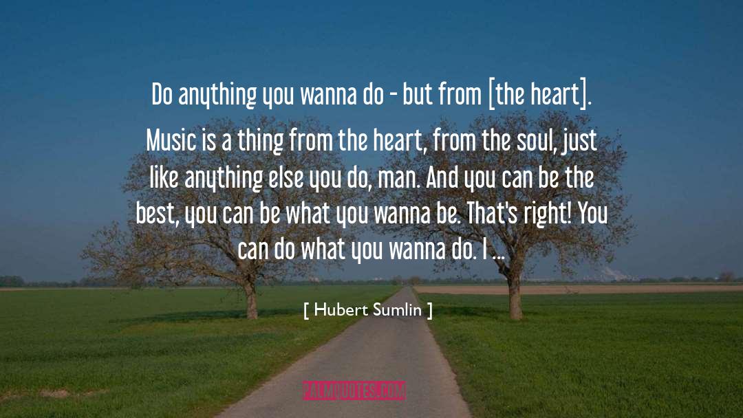 Be The Best quotes by Hubert Sumlin