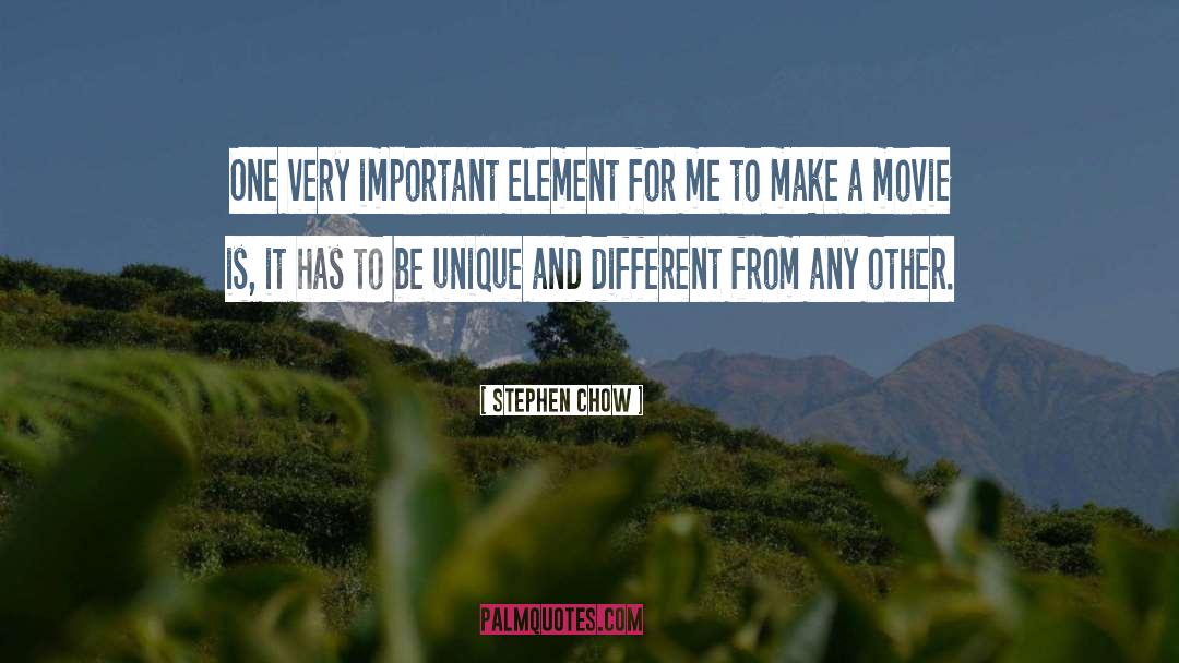 Be Unique quotes by Stephen Chow