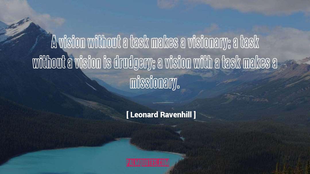 Be Visionary quotes by Leonard Ravenhill