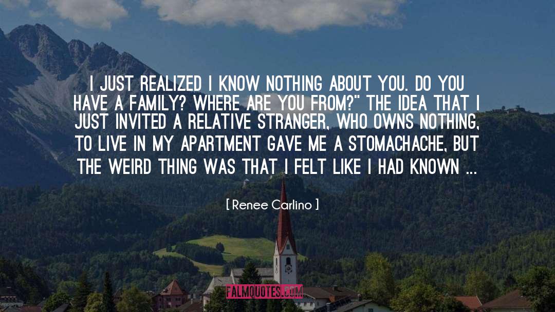 Be Weird quotes by Renee Carlino