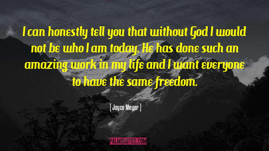 Be Who I Am quotes by Joyce Meyer