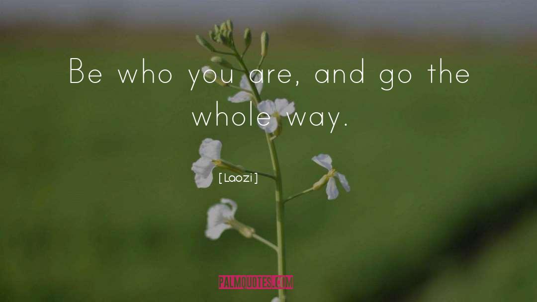 Be Who You Are quotes by Laozi