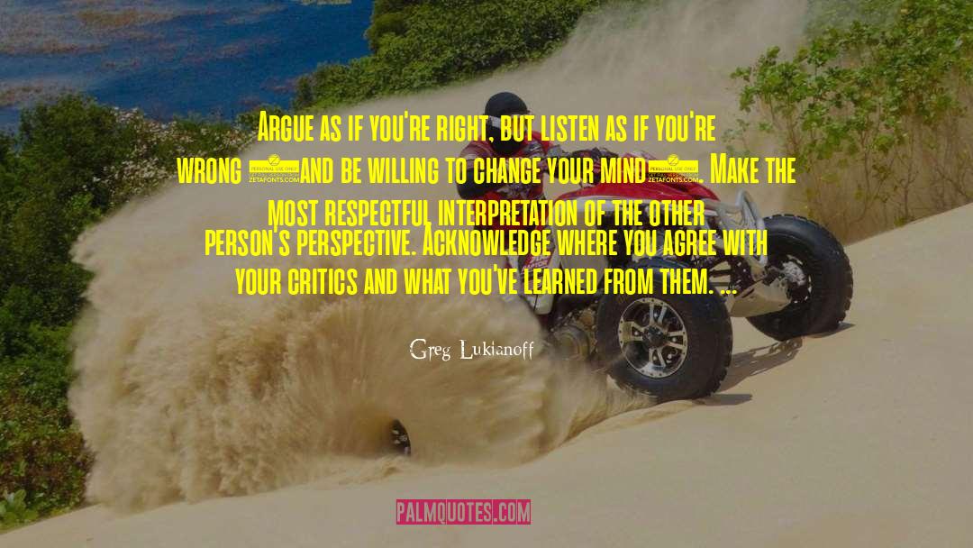 Be Willing To Make Mistakes quotes by Greg Lukianoff