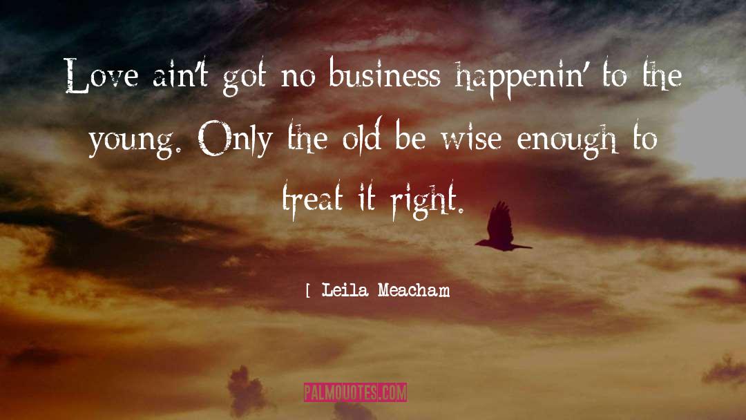 Be Wise quotes by Leila Meacham