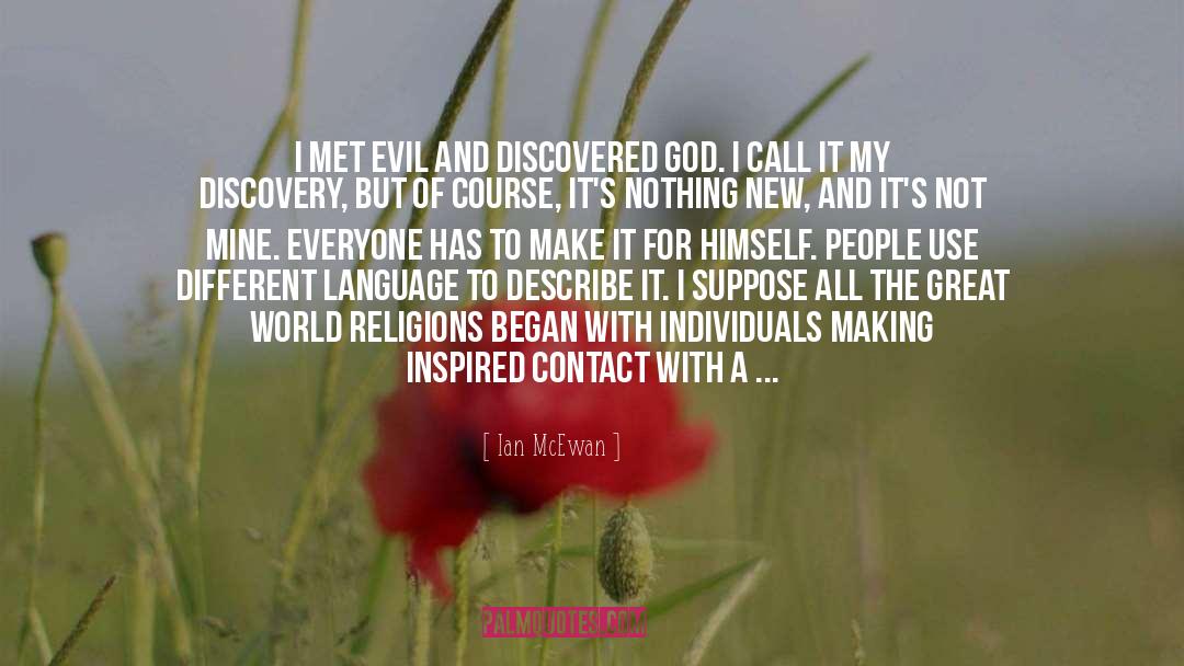 Be With God quotes by Ian McEwan