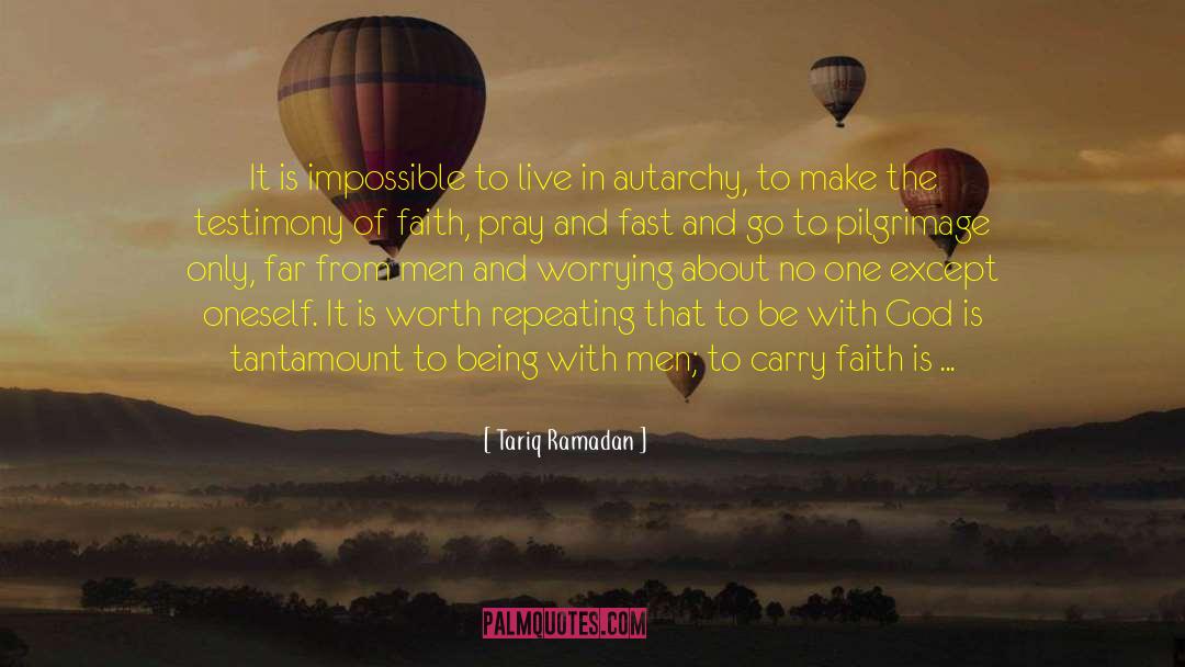 Be With God quotes by Tariq Ramadan