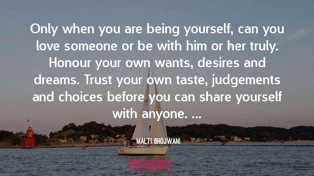 Be Your Own Hero quotes by Malti Bhojwani