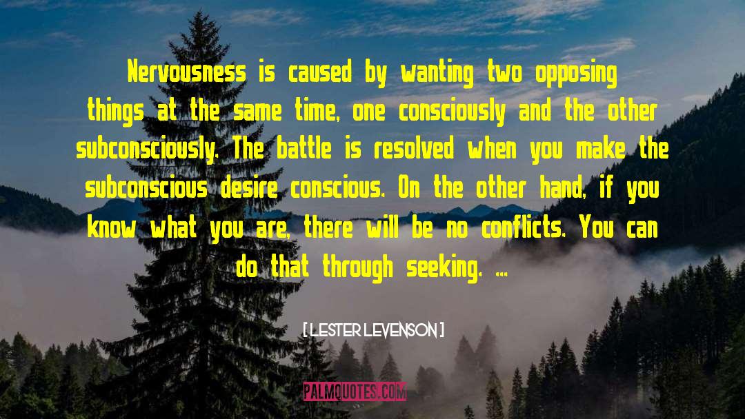 Be Your Self quotes by Lester Levenson