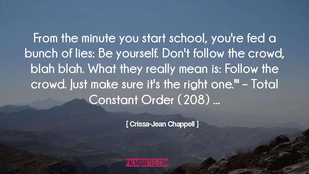 Be Yourself Inspirational quotes by Crissa-Jean Chappell