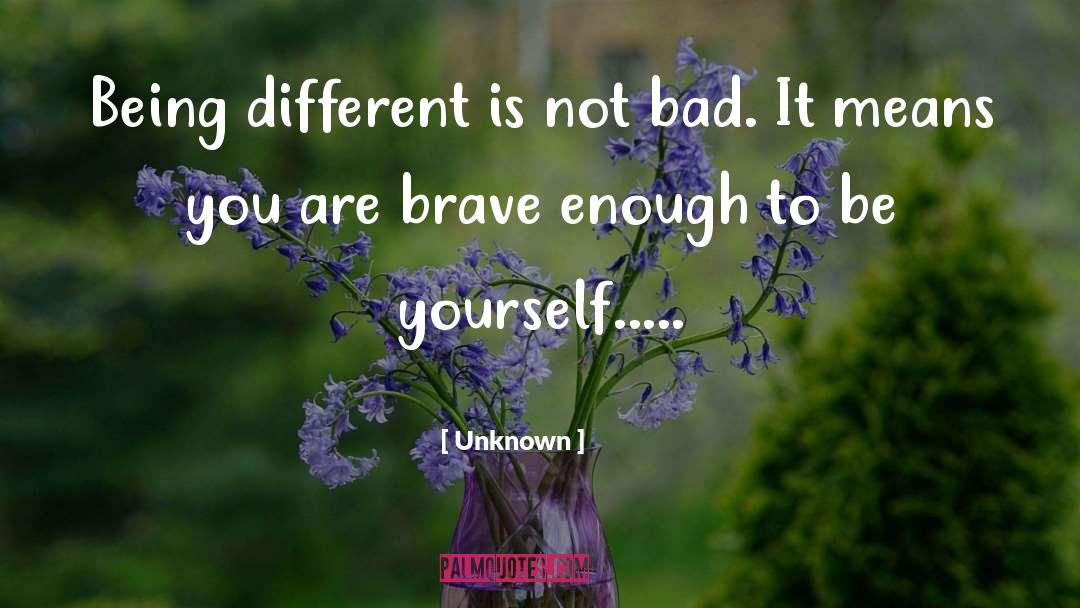 Be Yourself Inspirational quotes by Unknown