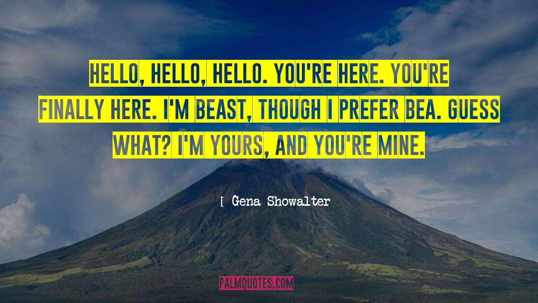 Bea quotes by Gena Showalter