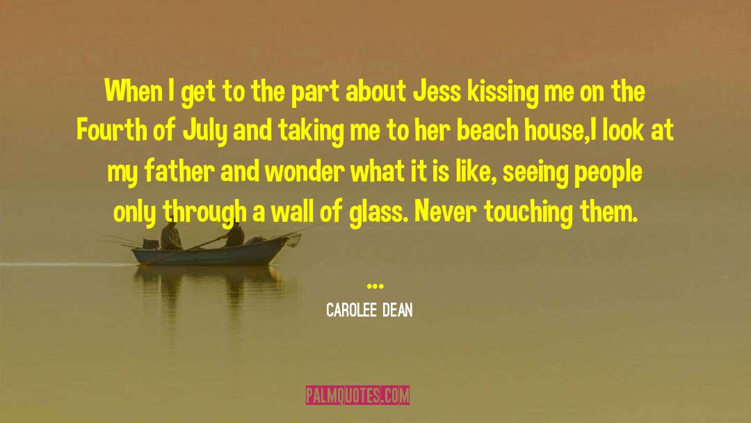 Beach And Ocean quotes by Carolee Dean