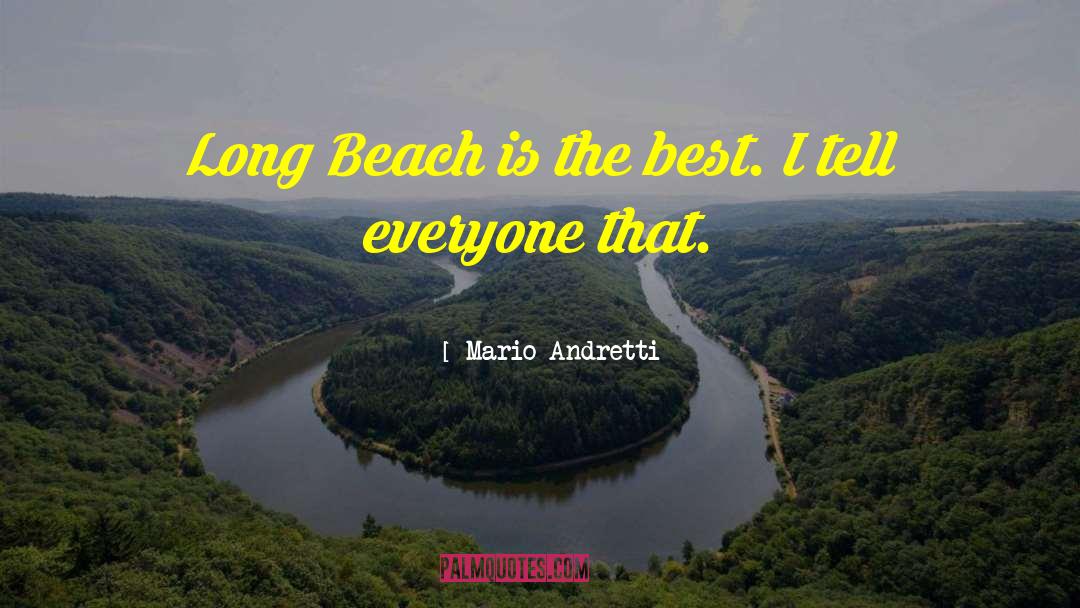 Beach Blondes quotes by Mario Andretti