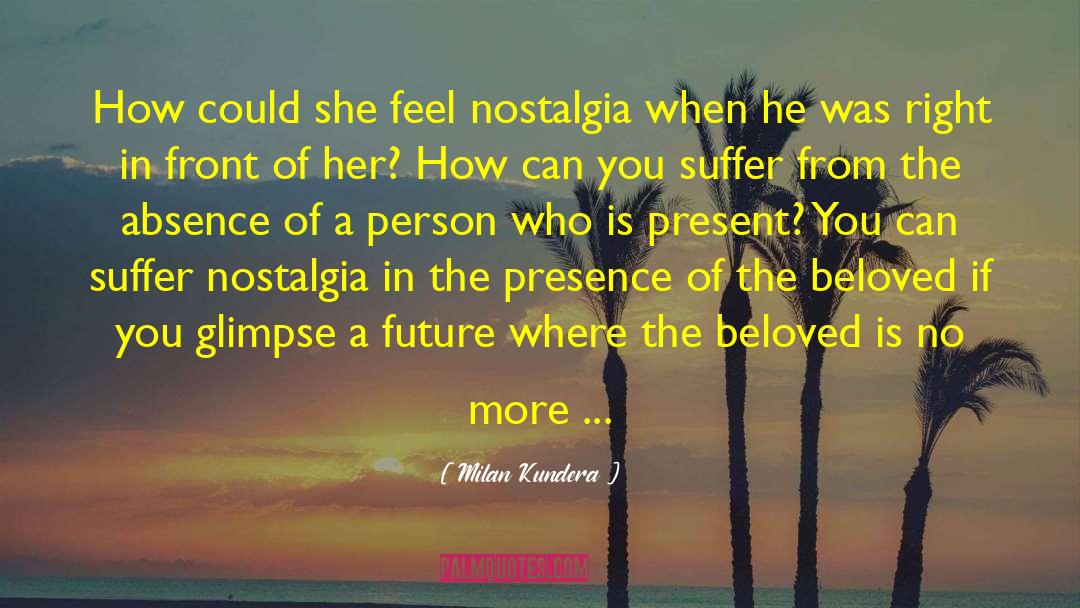 Beach Nostalgia quotes by Milan Kundera