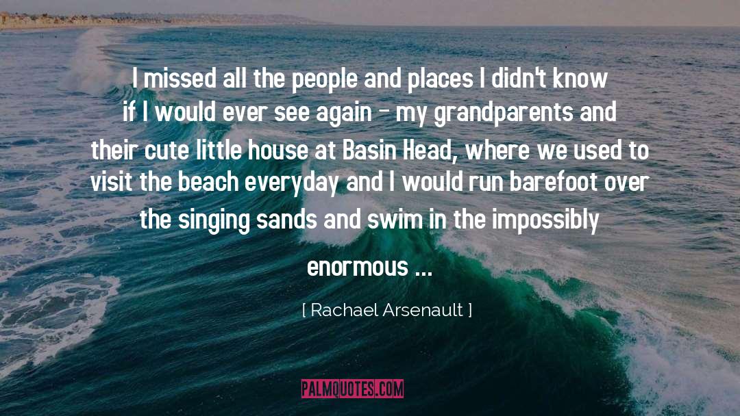 Beach Nostalgia quotes by Rachael Arsenault