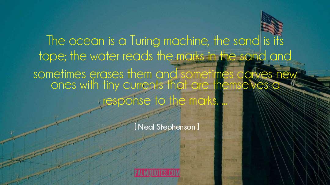 Beach Ocean quotes by Neal Stephenson