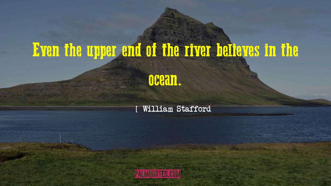 Beach Ocean quotes by William Stafford