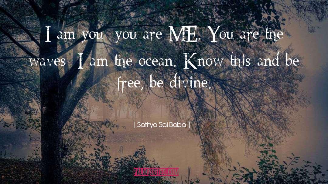 Beach Ocean quotes by Sathya Sai Baba