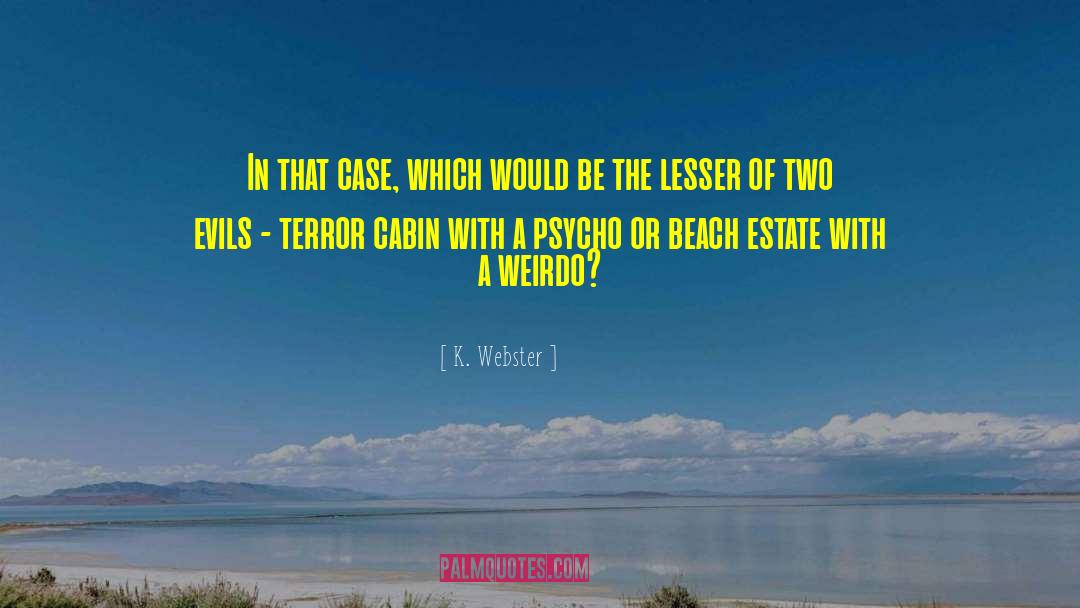 Beach Ocean quotes by K. Webster