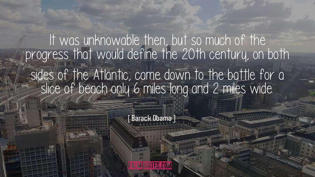 Beach quotes by Barack Obama