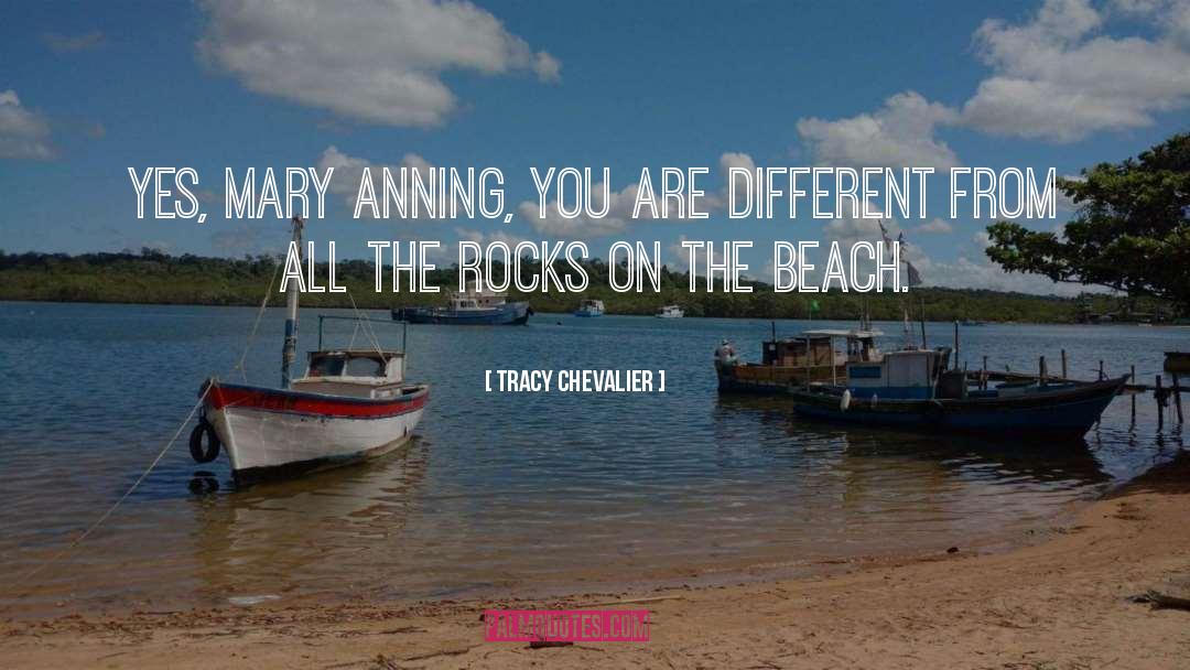 Beach quotes by Tracy Chevalier