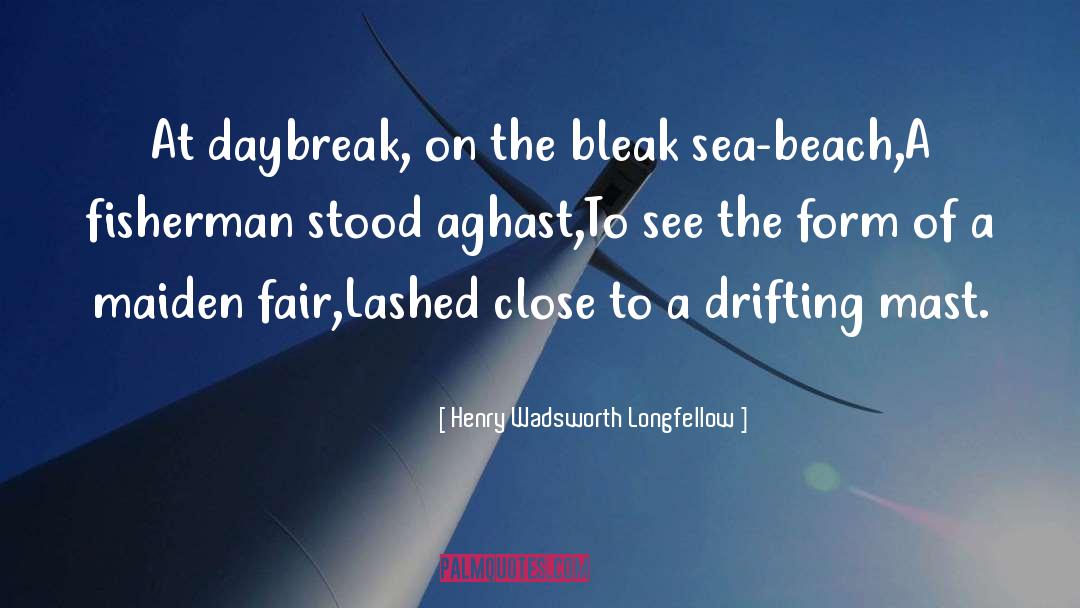 Beach quotes by Henry Wadsworth Longfellow