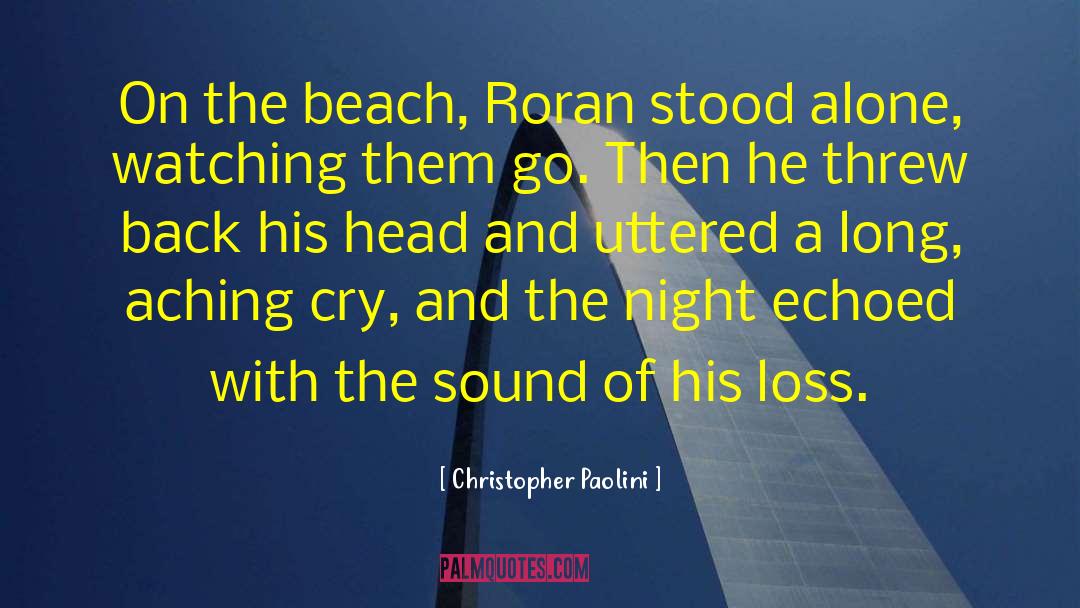 Beach Sound quotes by Christopher Paolini