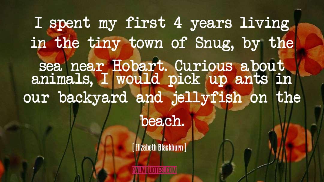 Beach Umbrella quotes by Elizabeth Blackburn