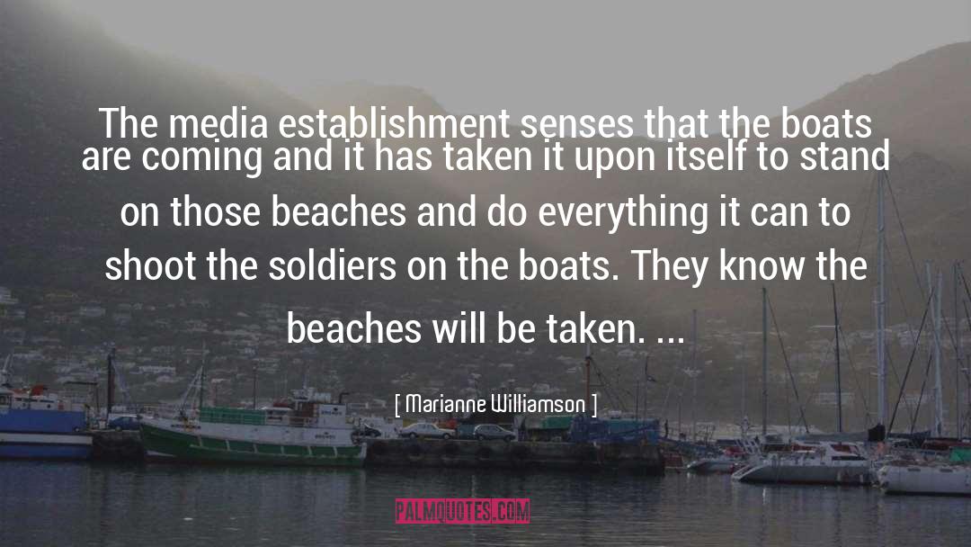 Beaches quotes by Marianne Williamson