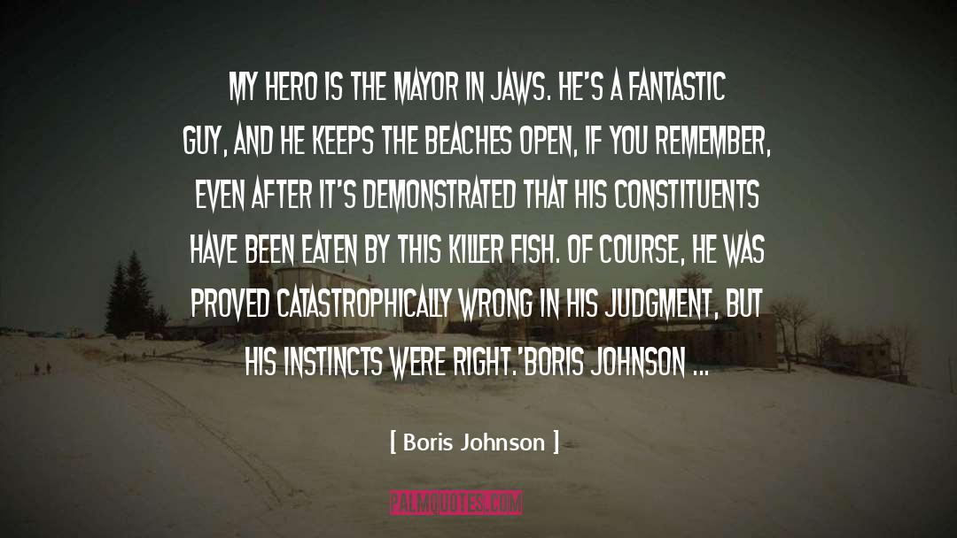 Beaches quotes by Boris Johnson