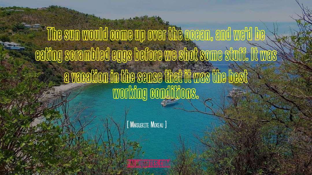 Beachfront Vacation quotes by Marguerite Moreau