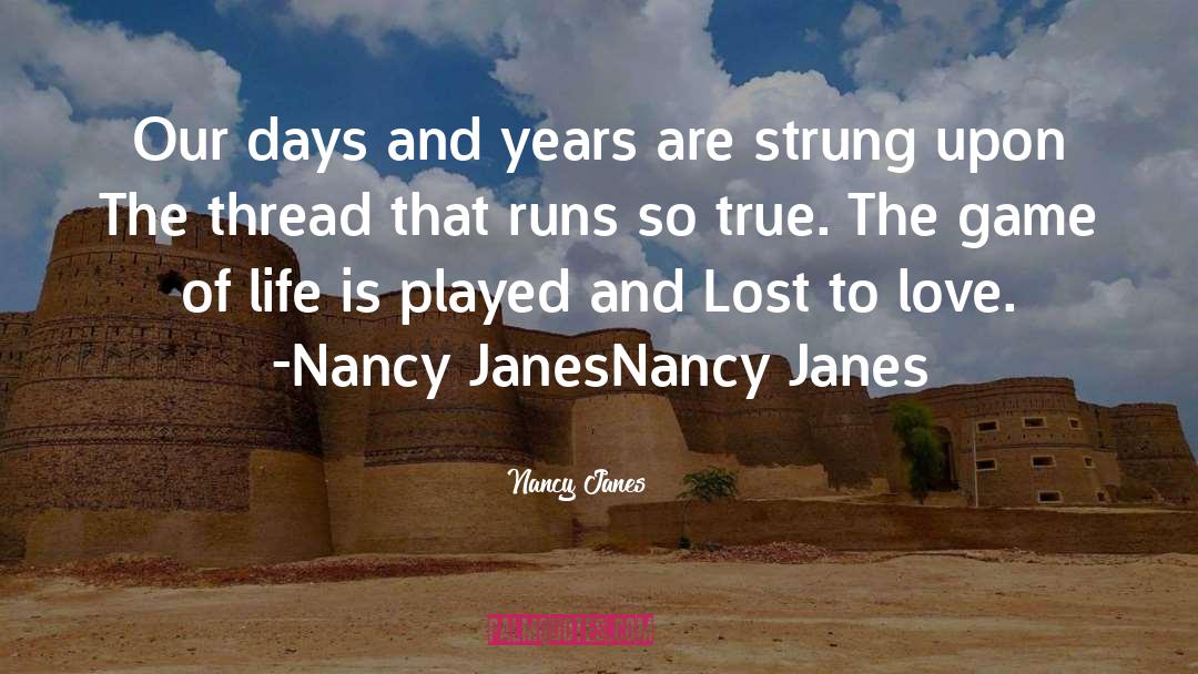 Beachheads Game quotes by Nancy Janes