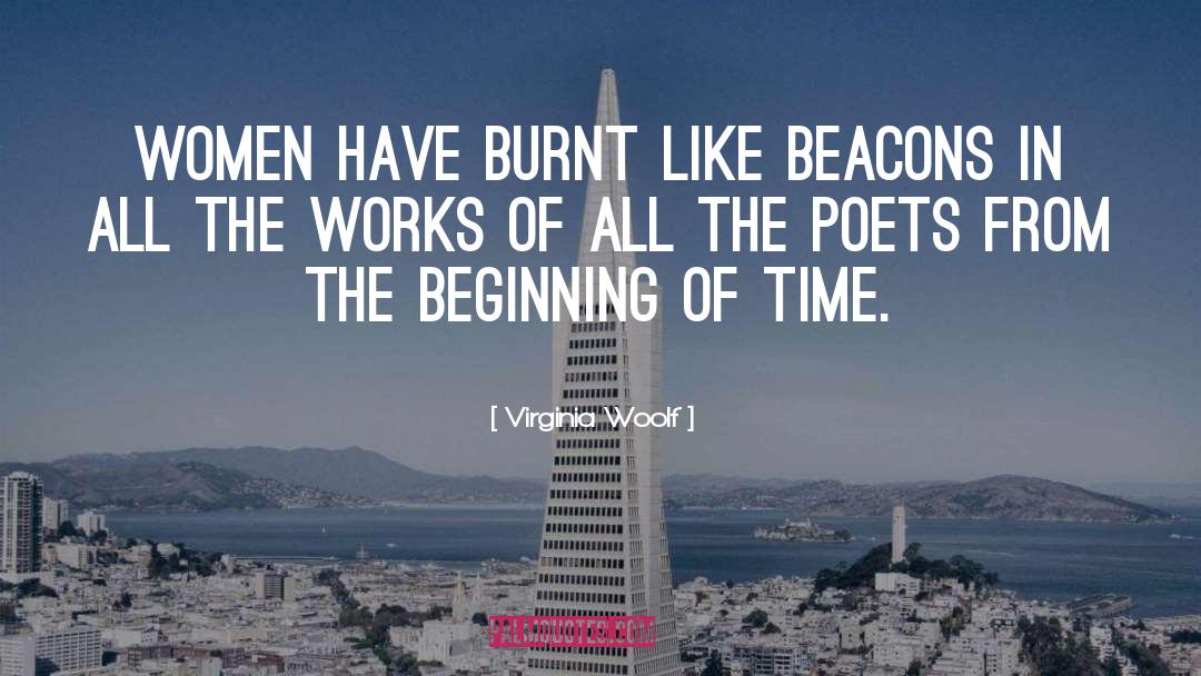 Beacons quotes by Virginia Woolf