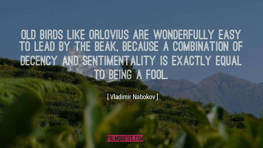Beak quotes by Vladimir Nabokov